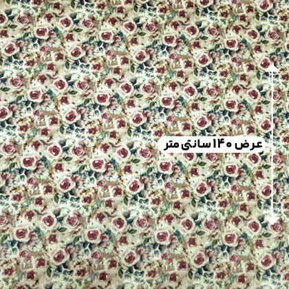 پارچه تافته طرحدار رنگ 71