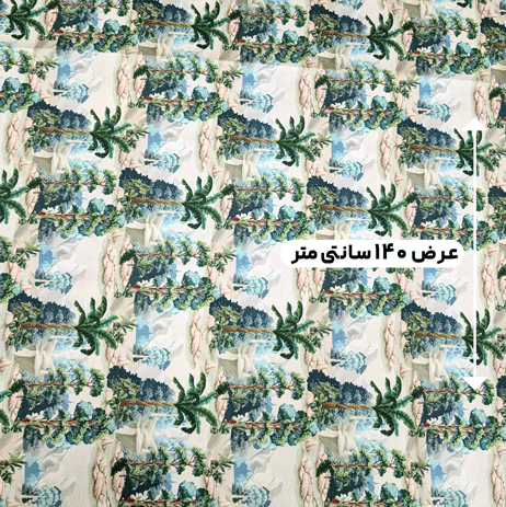 پارچه تافته طرحدار رنگ 89