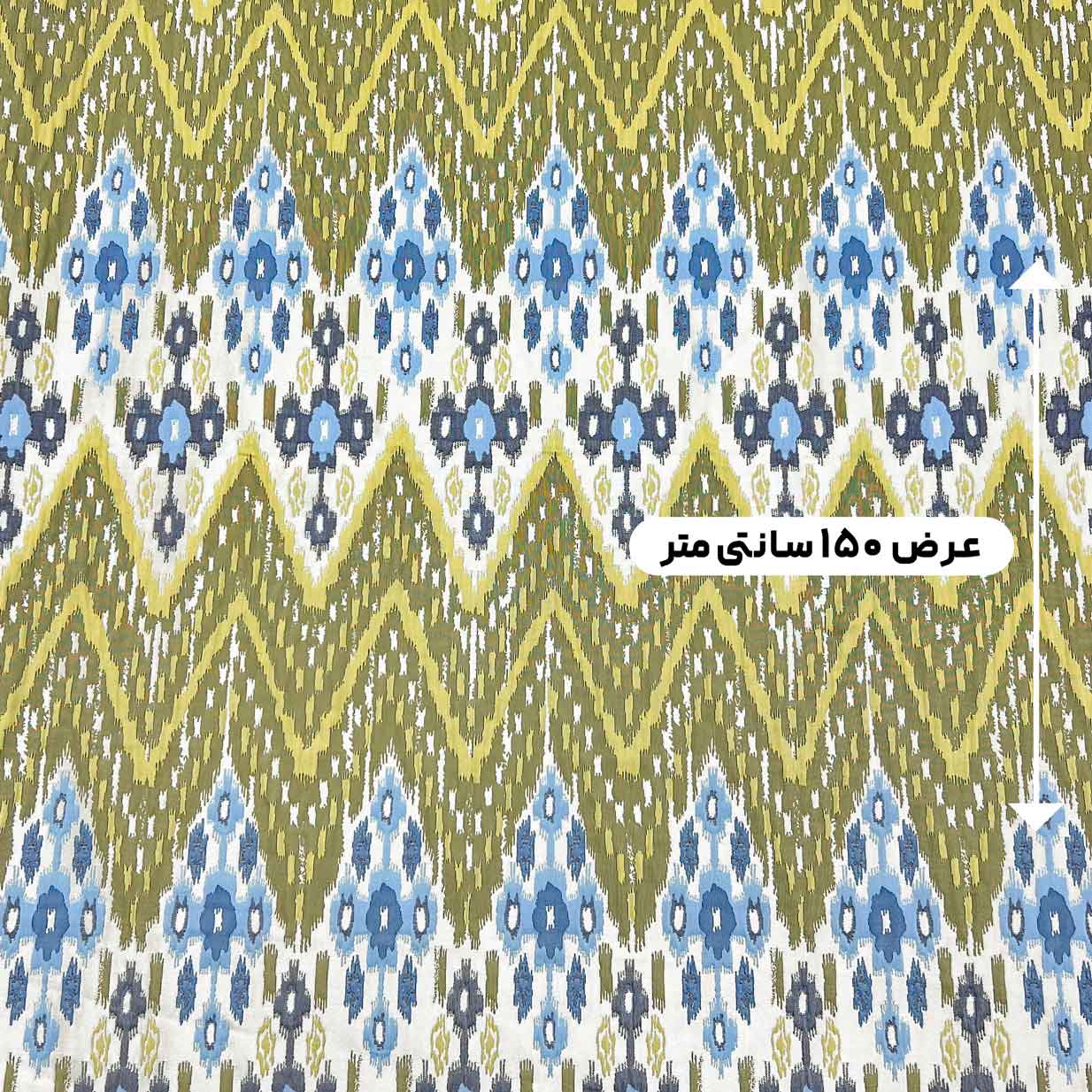 پارچه ژاکارد پنبه پفکی 4073 رنگ 88-56-9 