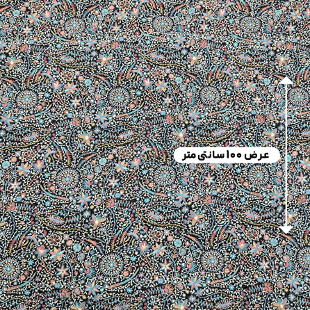 پارچه حریر سوزن دوزی هندی 8 رنگ 2 