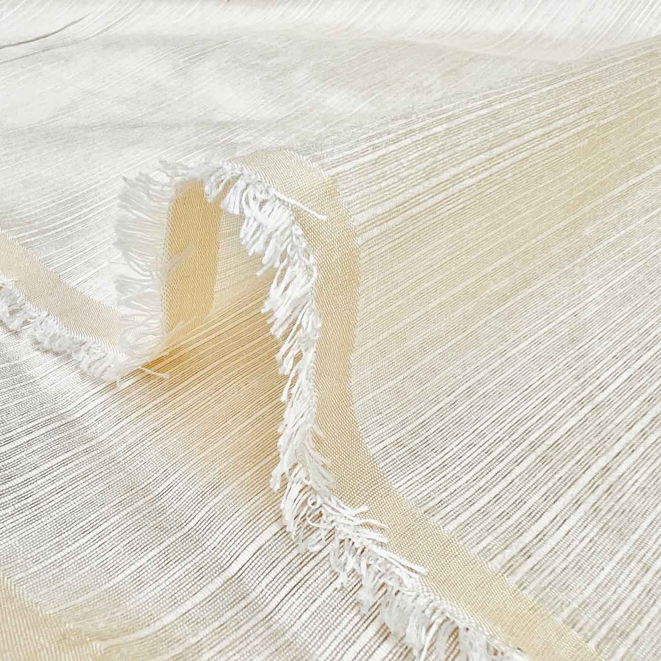 پارچه ابریشم ساده هندی رنگ کره ای 