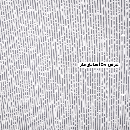 پارچه ژاکارد کرکره ای 204 رنگ طوسی 