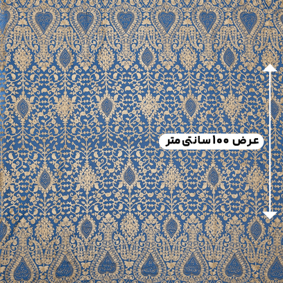 پارچه حریر سوزن دوزی هندی 9 رنگ درباری 