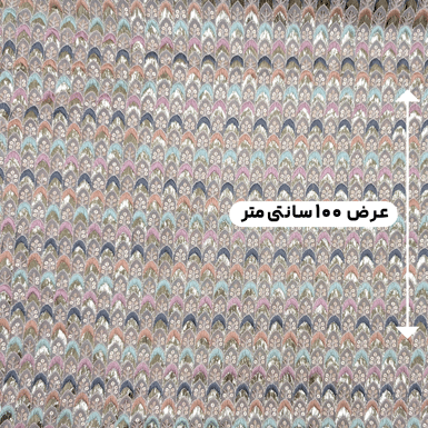 پارچه حریر سوزن دوزی هندی 12 رنگ 3 