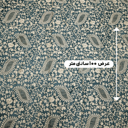 پارچه حریر سوزن دوزی هندی 13 رنگ یشمی 