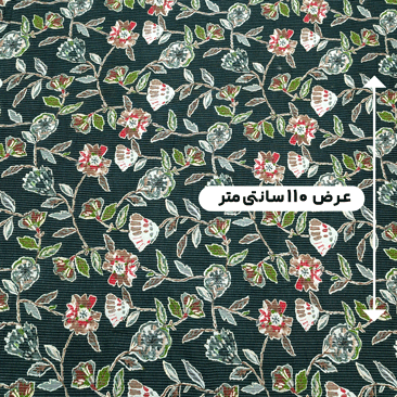 پارچه نخی باتیک چرخکاری هندی 29 رنگ یشمی 