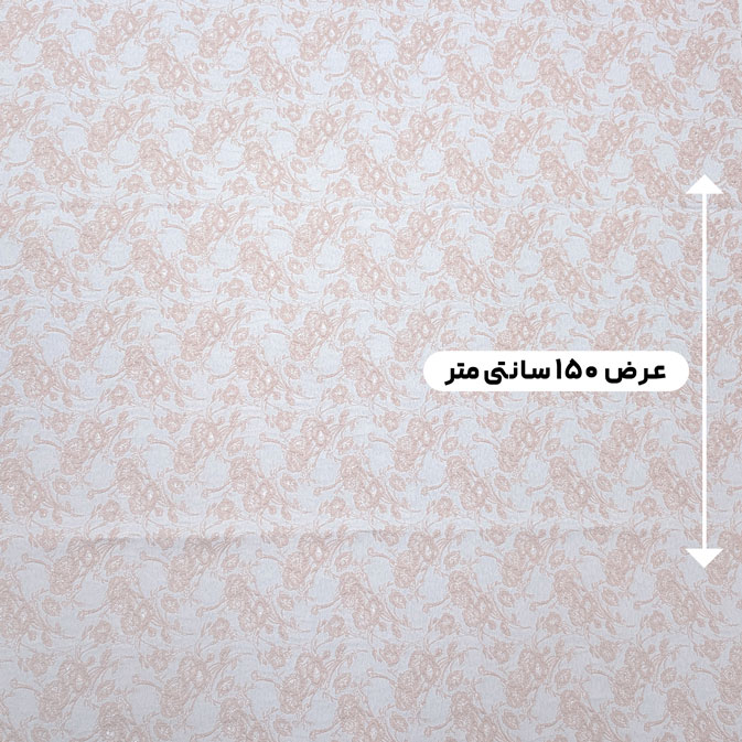 پارچه ژاکارد پنبه لمه 2003 رنگ صورتی 