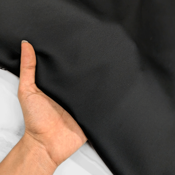 پارچه استات مرلین اورجینال رنگ مشکی
