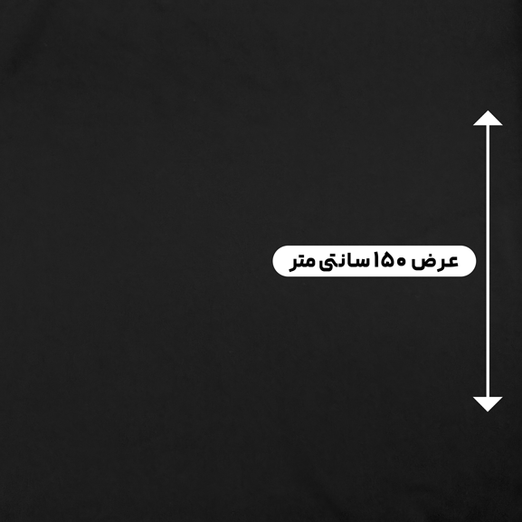 پارچه کرپ سیلک مارینا رنگ مشکی 