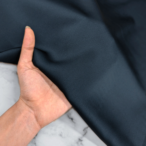 پارچه استات مرلین اورجینال رنگ 22 نفتی