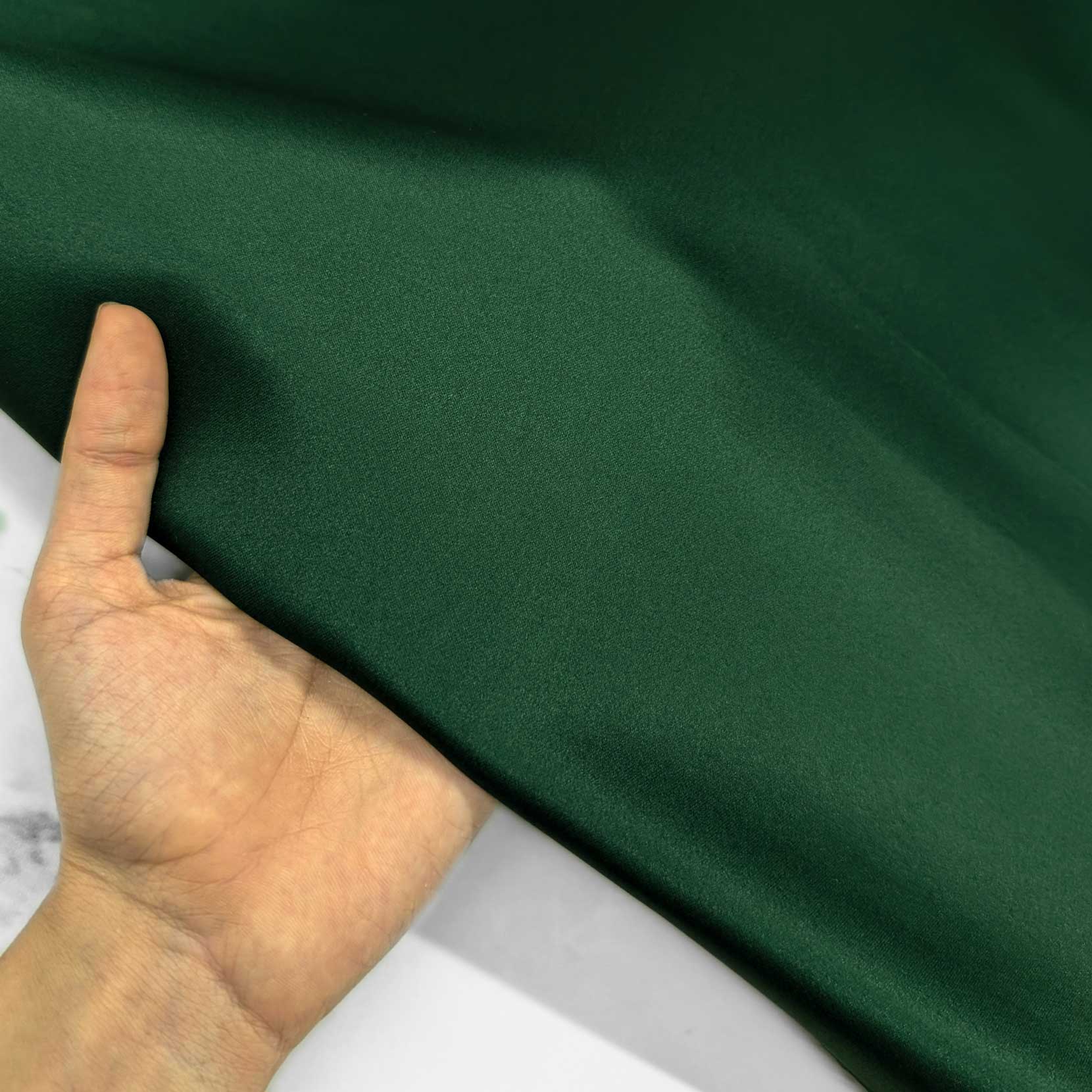 پارچه ساتن آمریکایی رنگ 53 جنگلی 