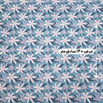 پارچه وال خامه دوزی پرینت رنگ 399-6