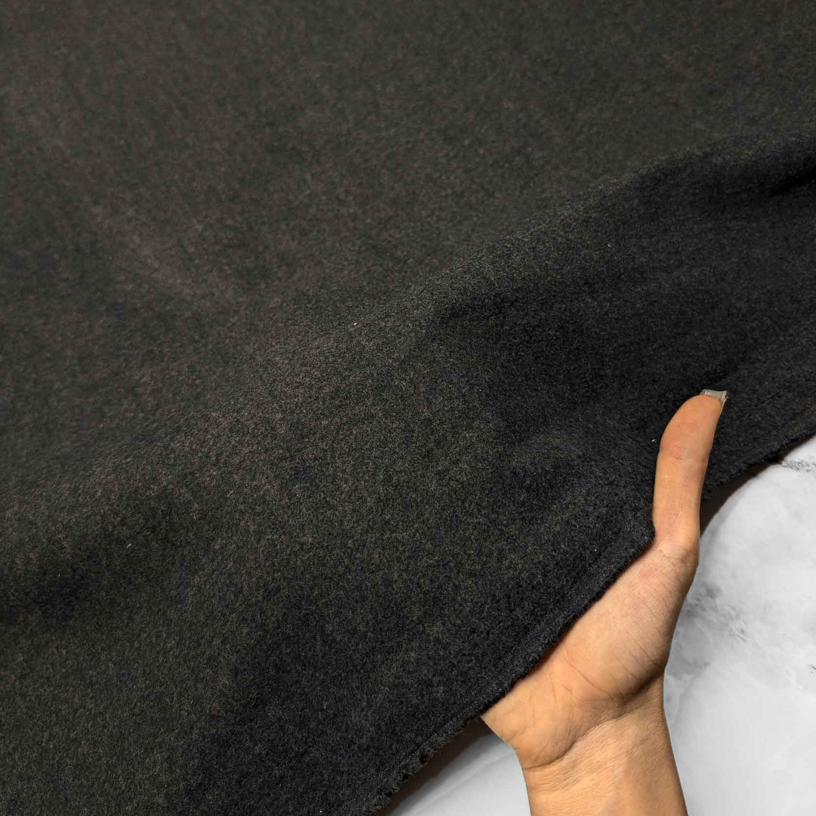 پارچه فوتر کوبیده رنگ نوک مدادی 30 