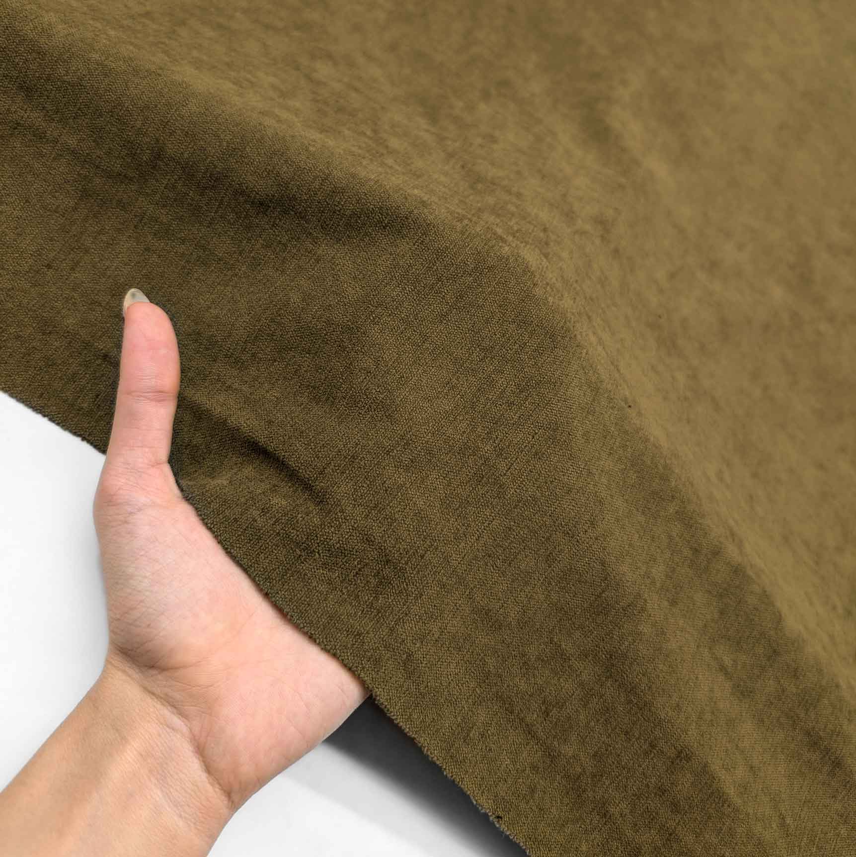 پارچه بوکله ساده رنگ شتری 
