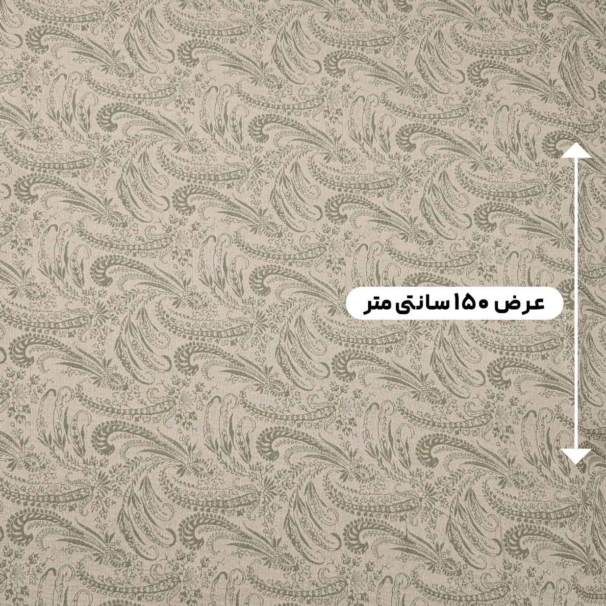 پارچه ژاکارد پنبه ترک 208 رنگ پسته ای 3 
