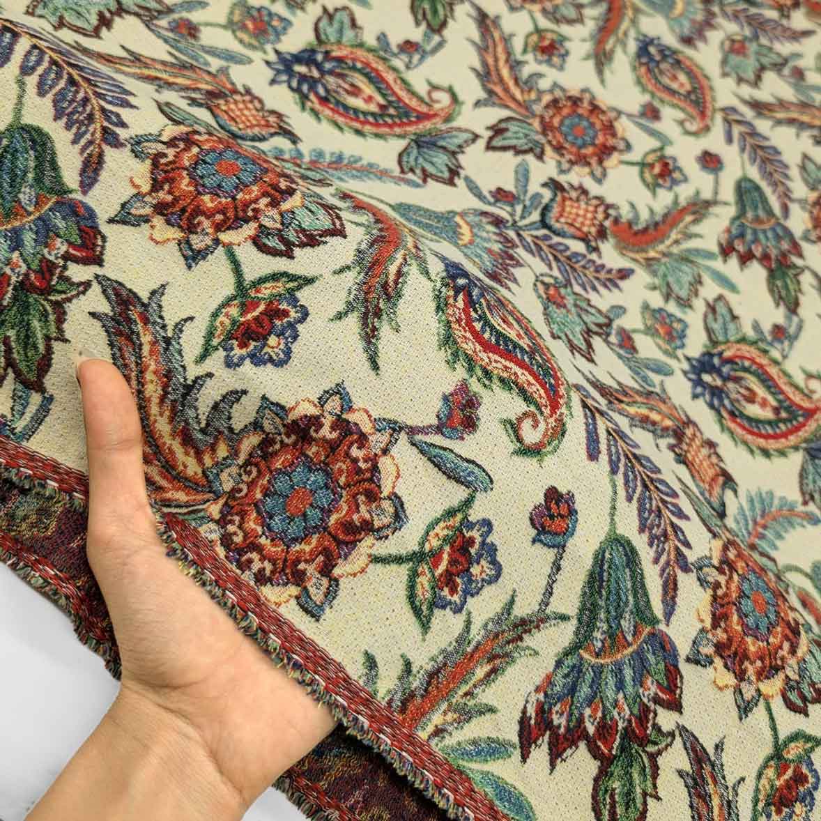 پارچه ژاکارد کوبلن ترک رنگ 169 