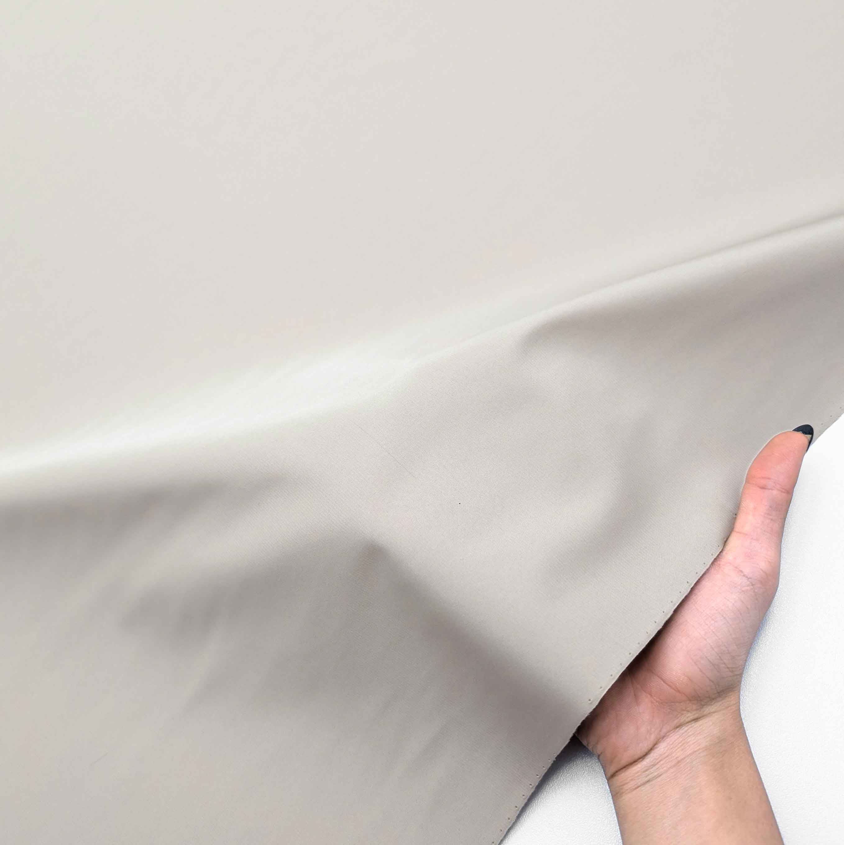 پارچه بارانی پشت بندینگ رنگ استخوانی 