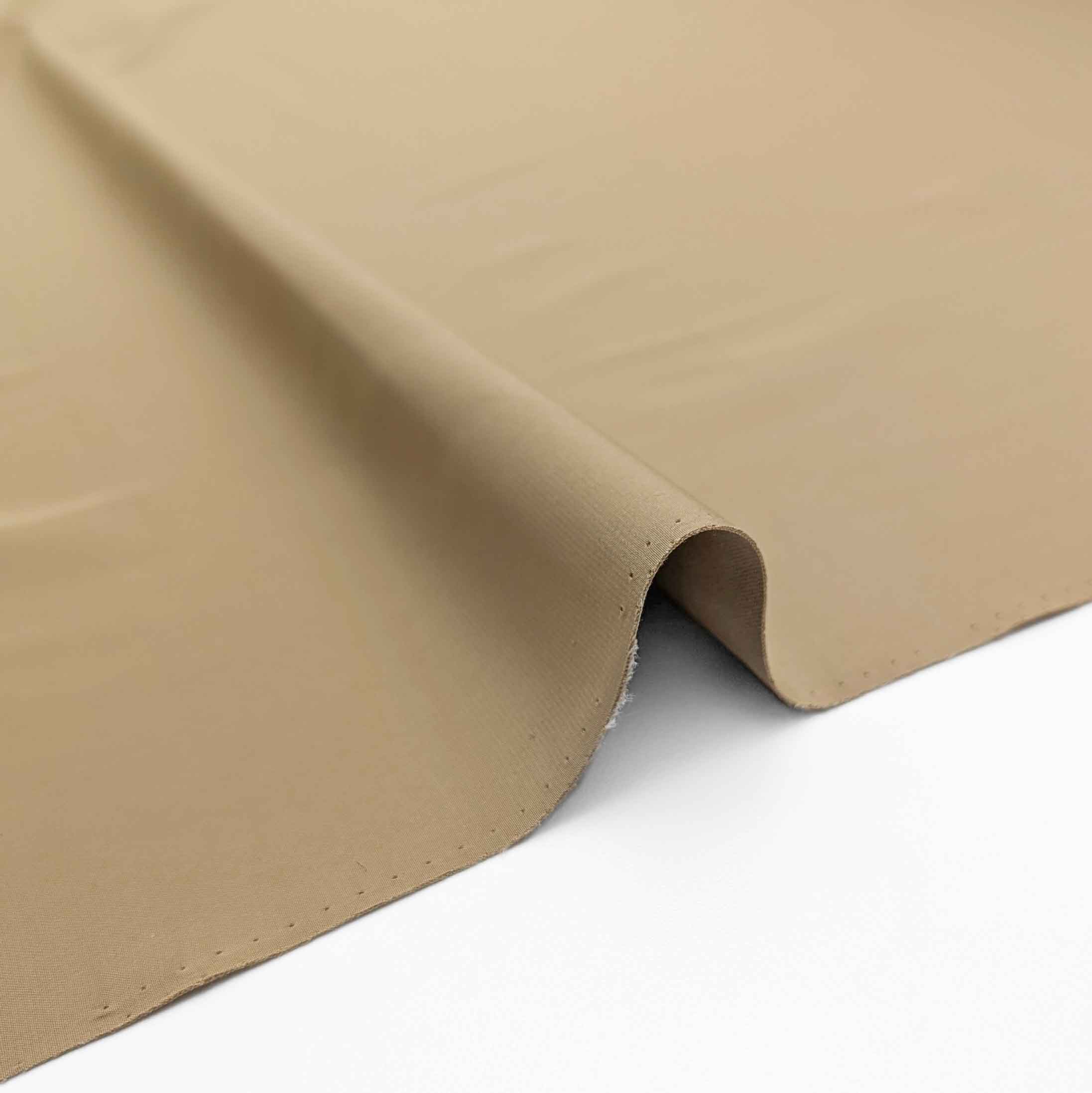 پارچه بارانی پشت بندینگ رنگ شتری 