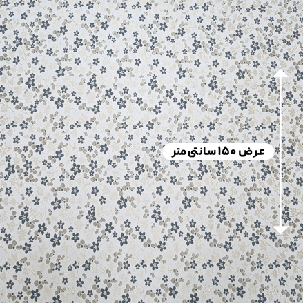 پارچه ژاکارد پنبه لمه 2017 رنگ طوسی آبی 