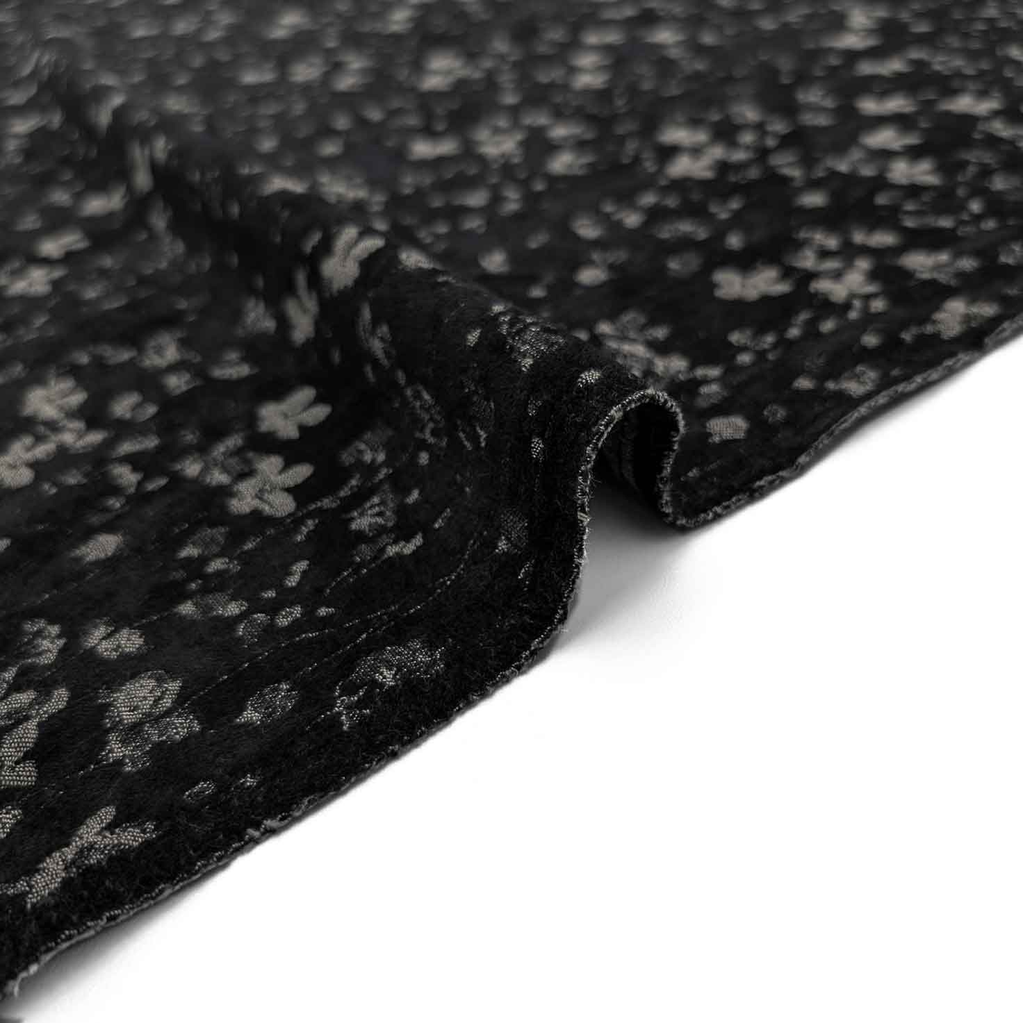 پارچه ژاکارد شانل 224 رنگ مشکی 