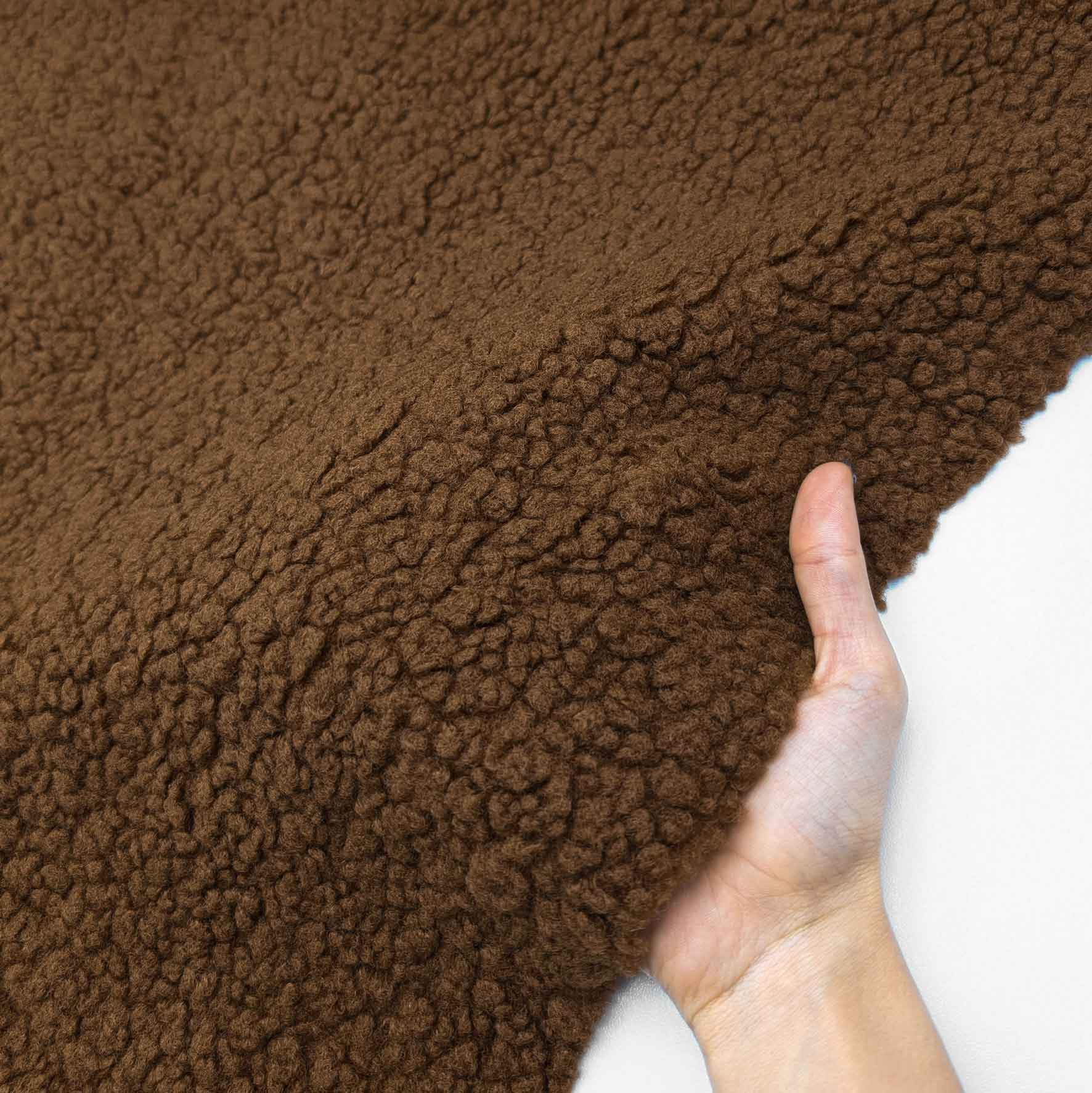 پارچه چرم بوفالو رنگ شتری 