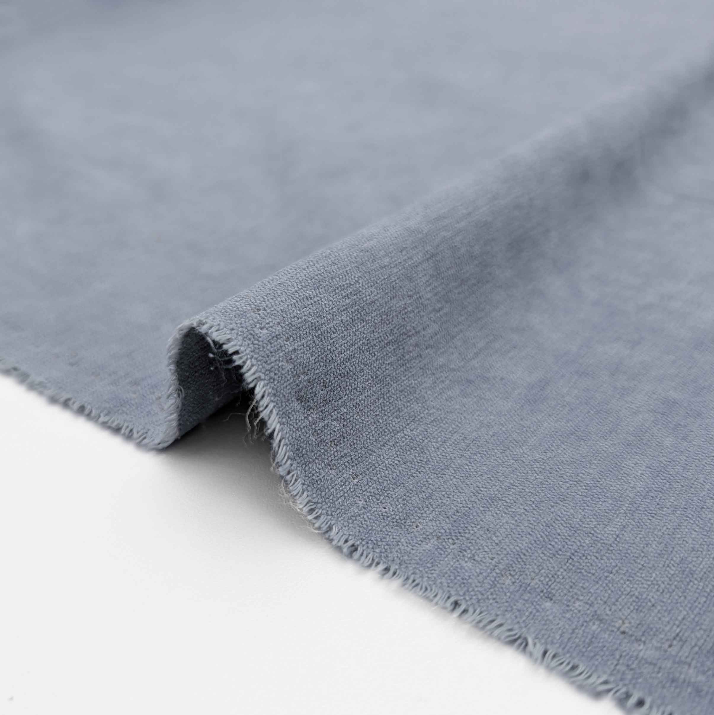 پارچه بوکله ساده رنگ نقرآبی 