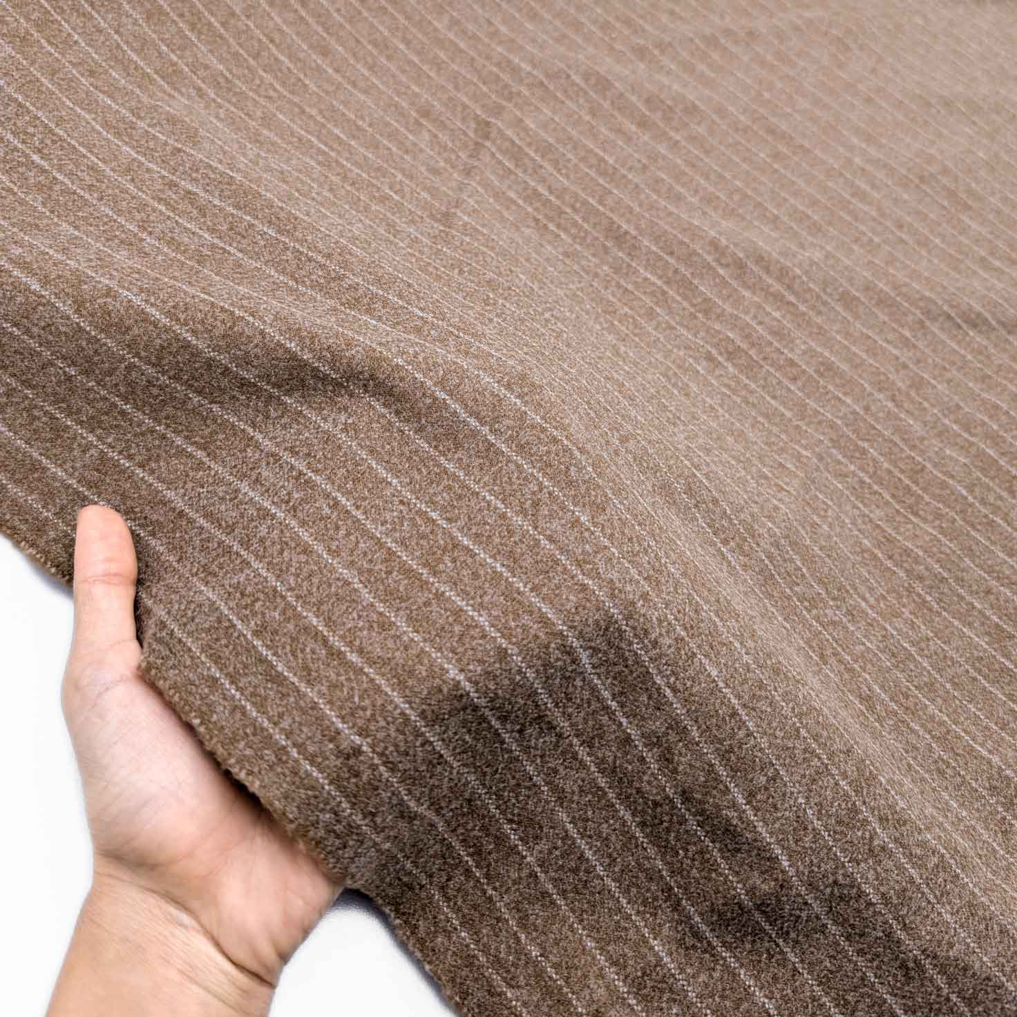 پارچه فوتر دیپلمات رنگ کاراملی 