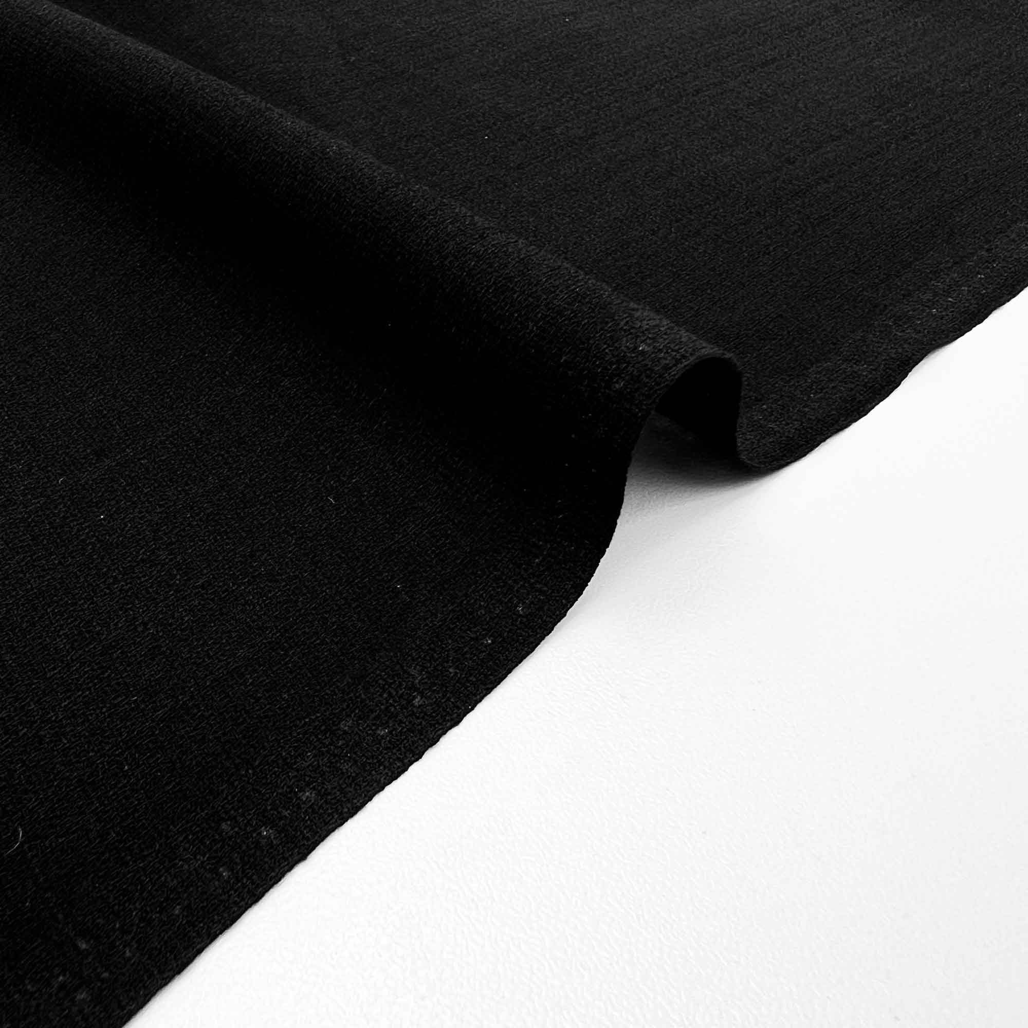 پارچه لینن کنفی رنگ مشکی 