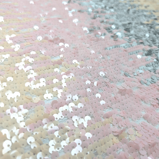 پارچه تور پولک دوزی مولتی رنگ 11 مولتی کالر 