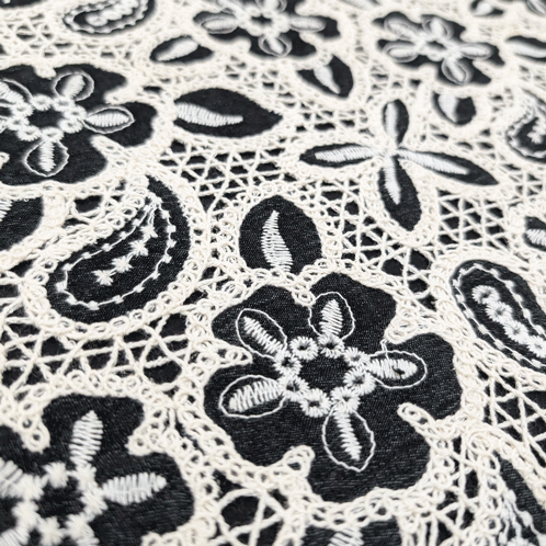 پارچه گیپور قیطون رنگ 8 