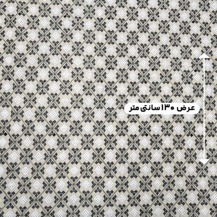 پارچه لینن برودری 18 رنگ سرمه ای 