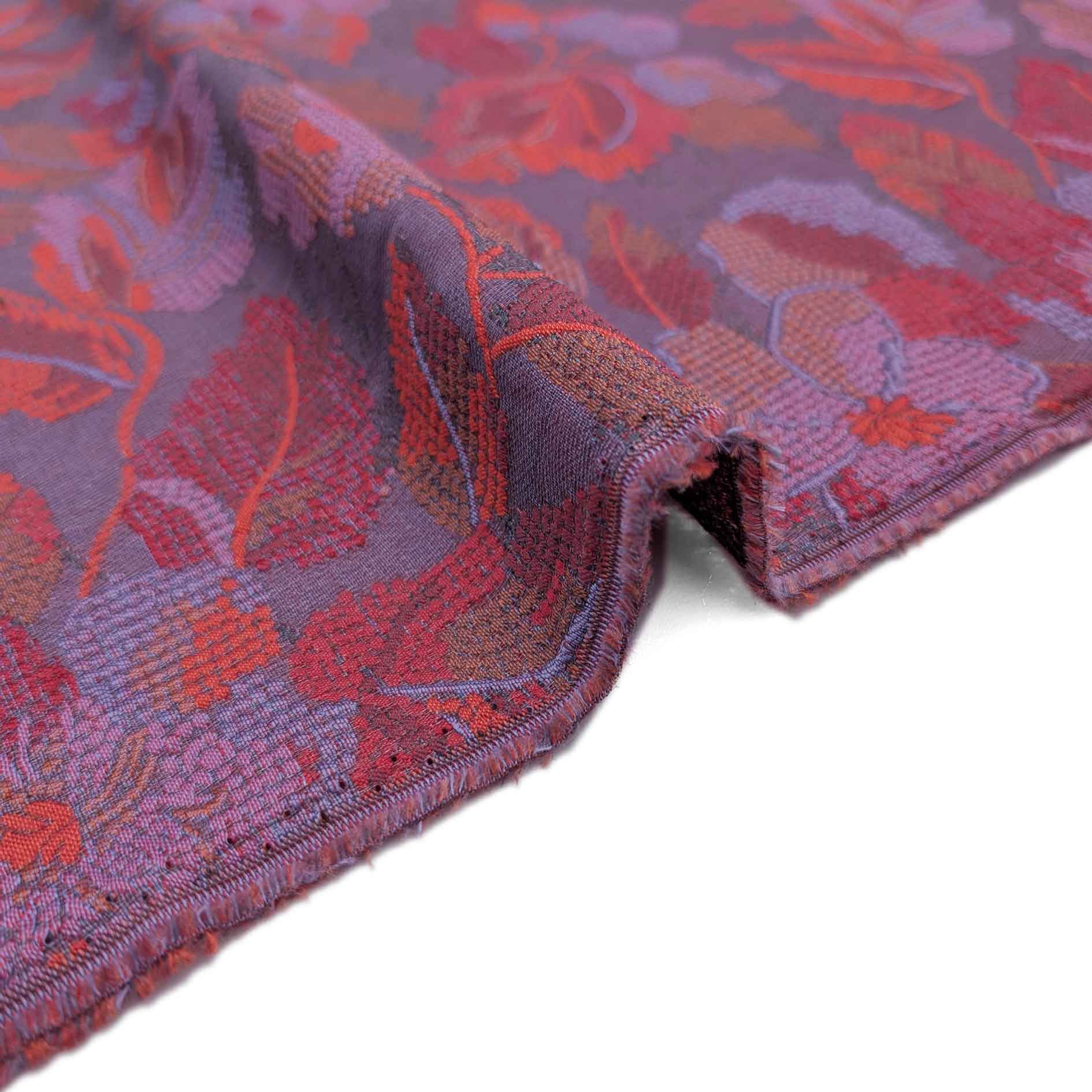 پارچه ژاکارد ترک 231 رنگ سرخابی 