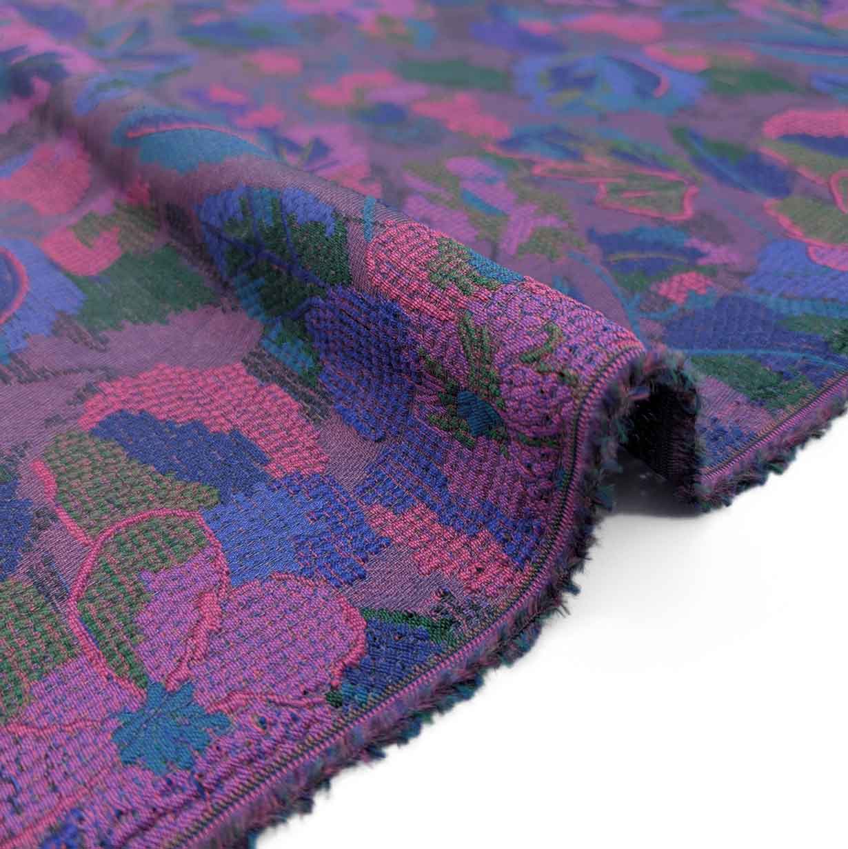 پارچه ژاکارد ترک 231 رنگ بنفش 