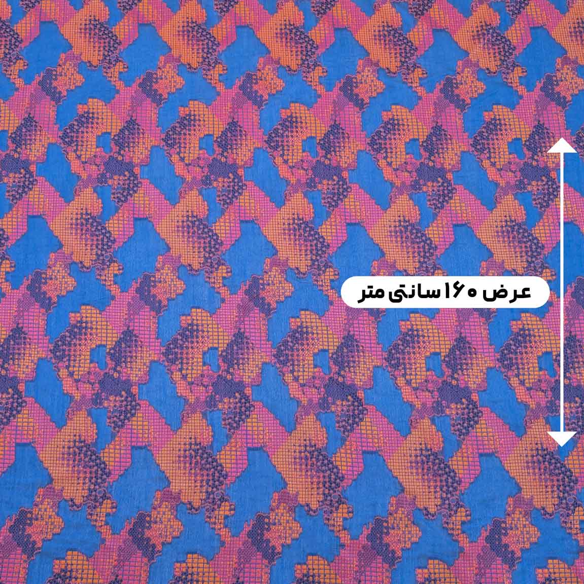 پارچه ژاکارد کسمه ترک 233 رنگ درباری صورتی 