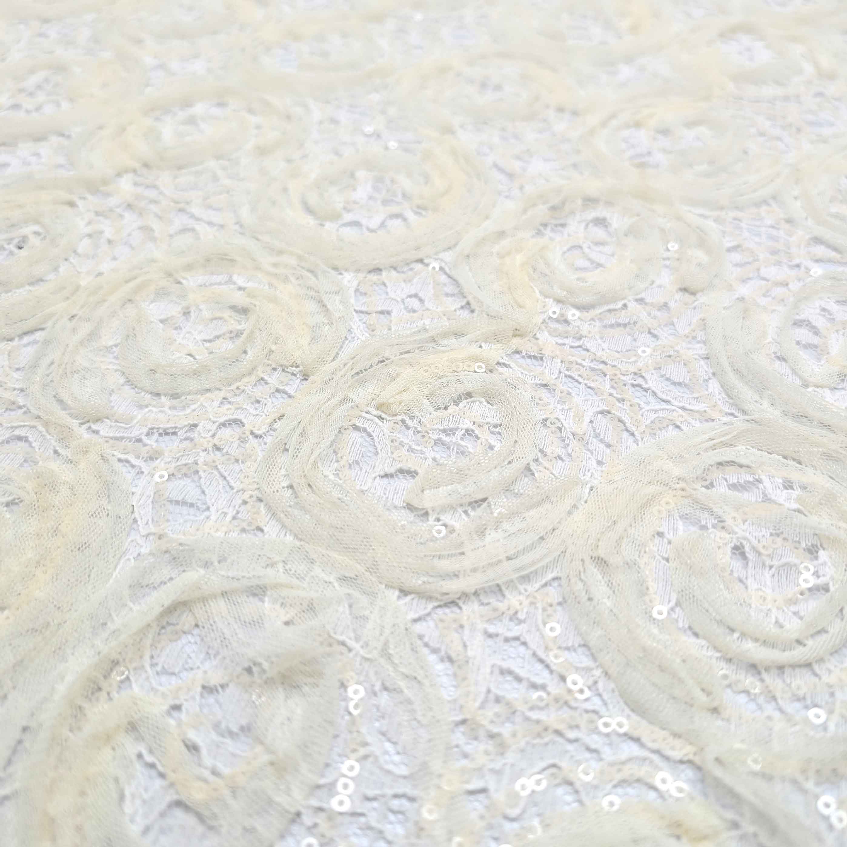 پارچه دانتل پچ ورک 9 رنگ آفوایت 