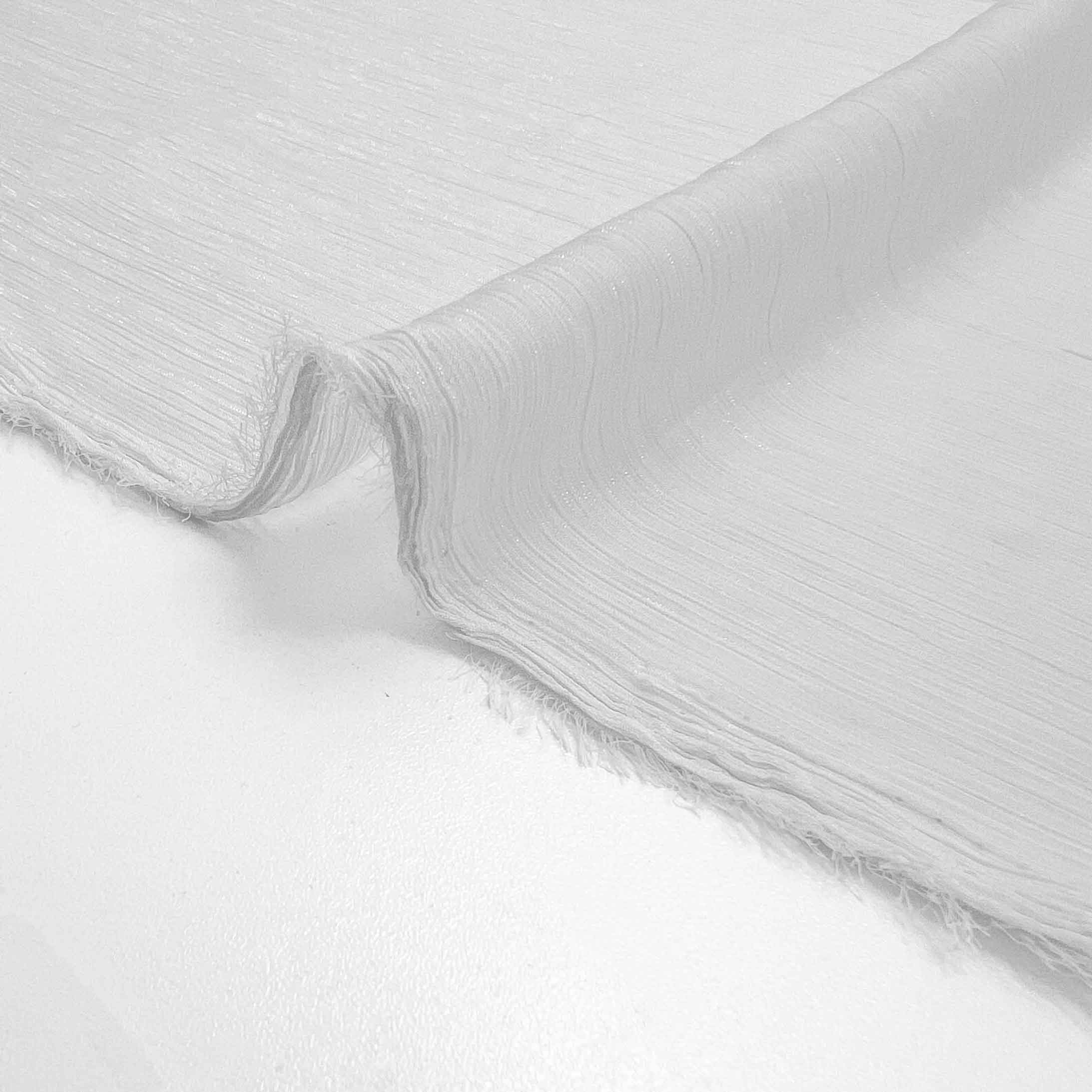 پارچه حریر شاین رنگ آف وایت 