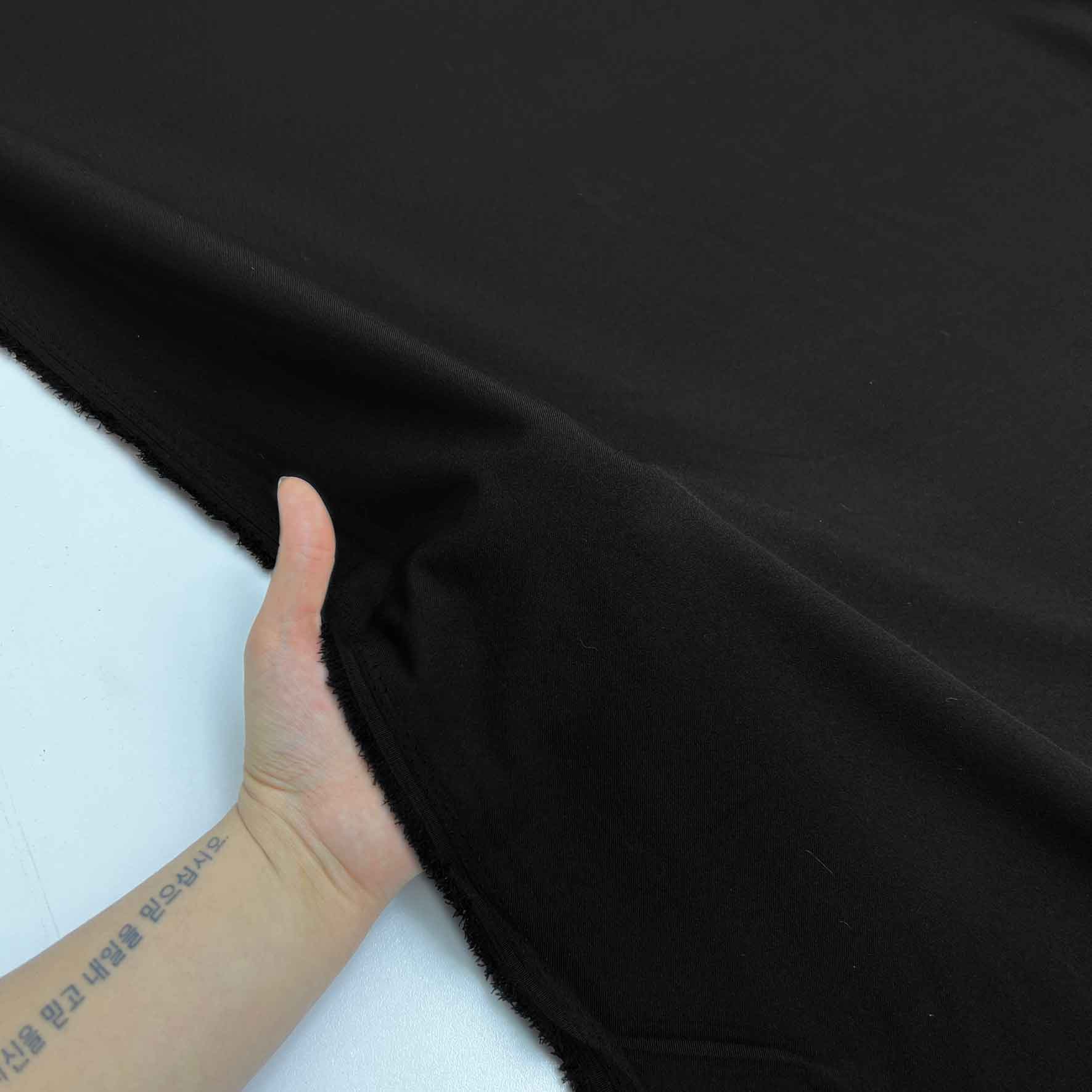 پارچه فاستونی گاباردین رنگ مشکی 