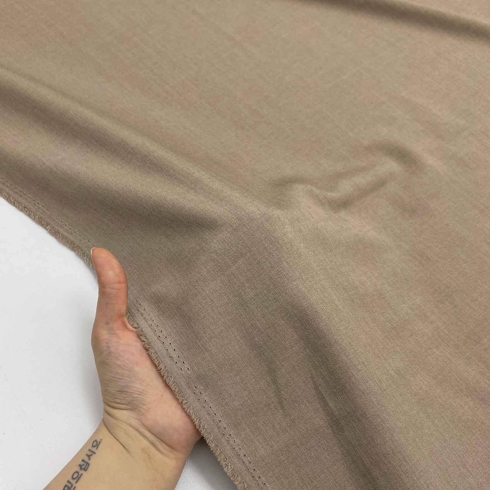 پارچه فاستونی گاباردین رنگ خاکی 