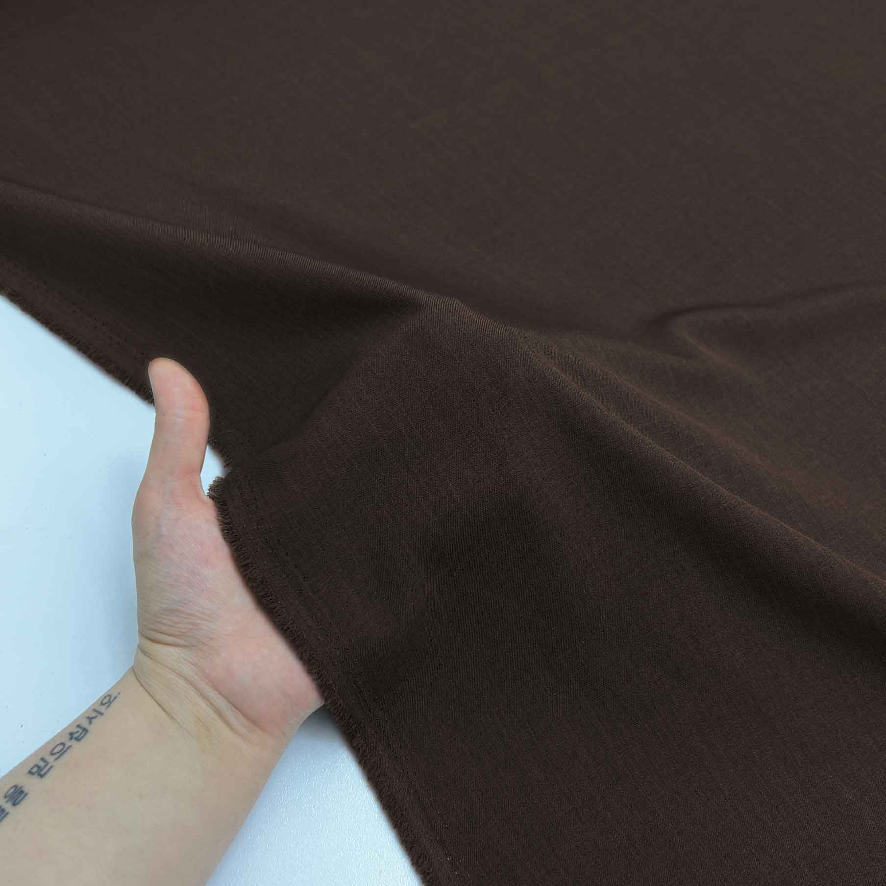 پارچه فاستونی گاباردین رنگ شکلاتی سوخته 