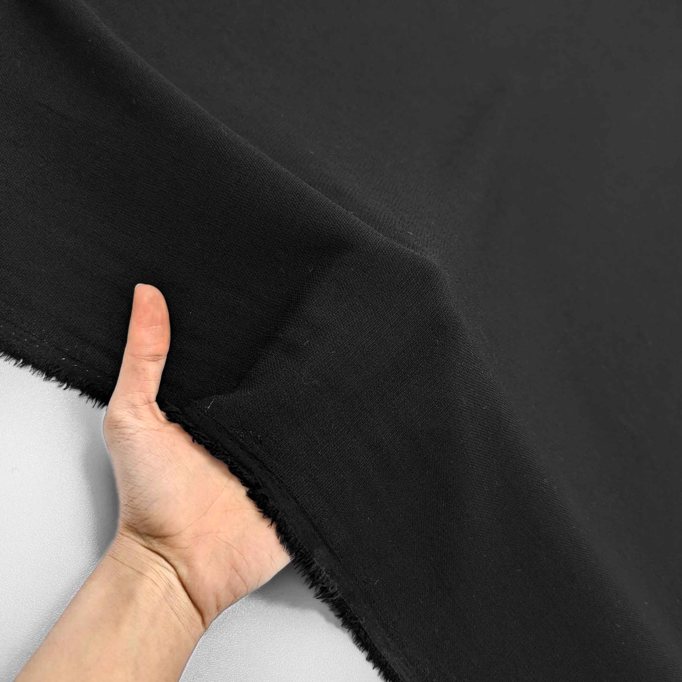 پارچه شانتون تایوان رنگ مشکی 