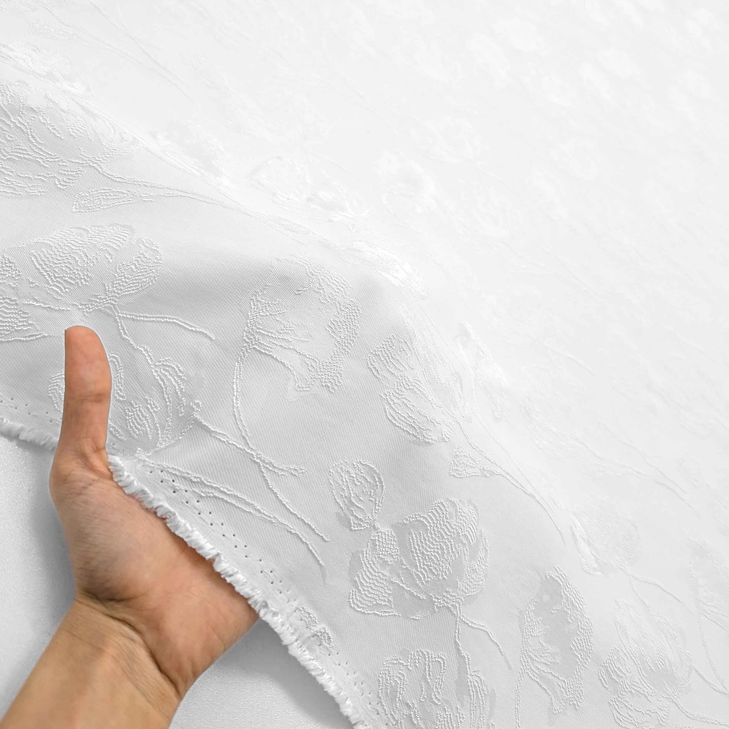 پارچه ژاکارد ابریشم ویکتوریا رنگ آفوایت 237 