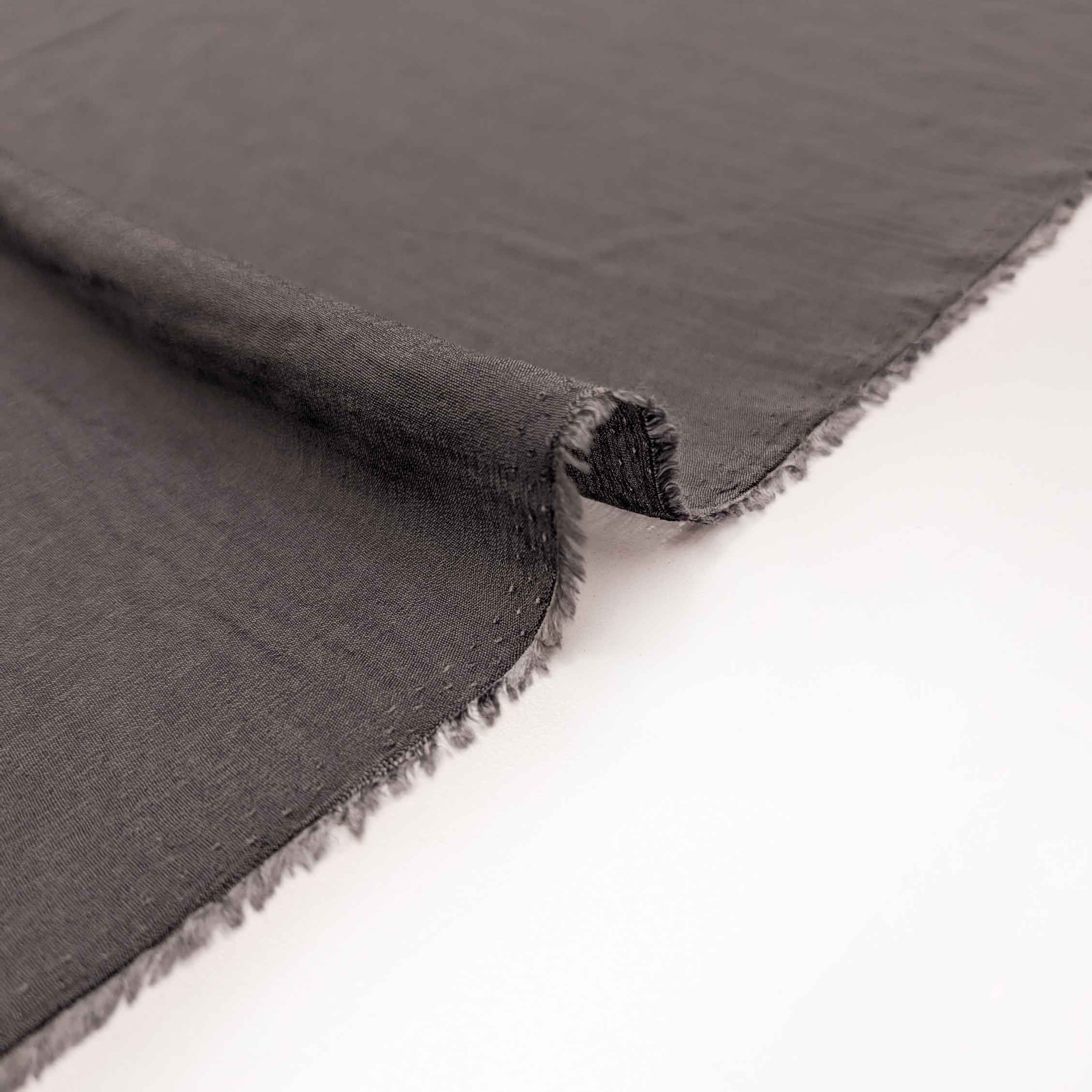 پارچه لینن شیشه ای رنگ کالباسی کبود 