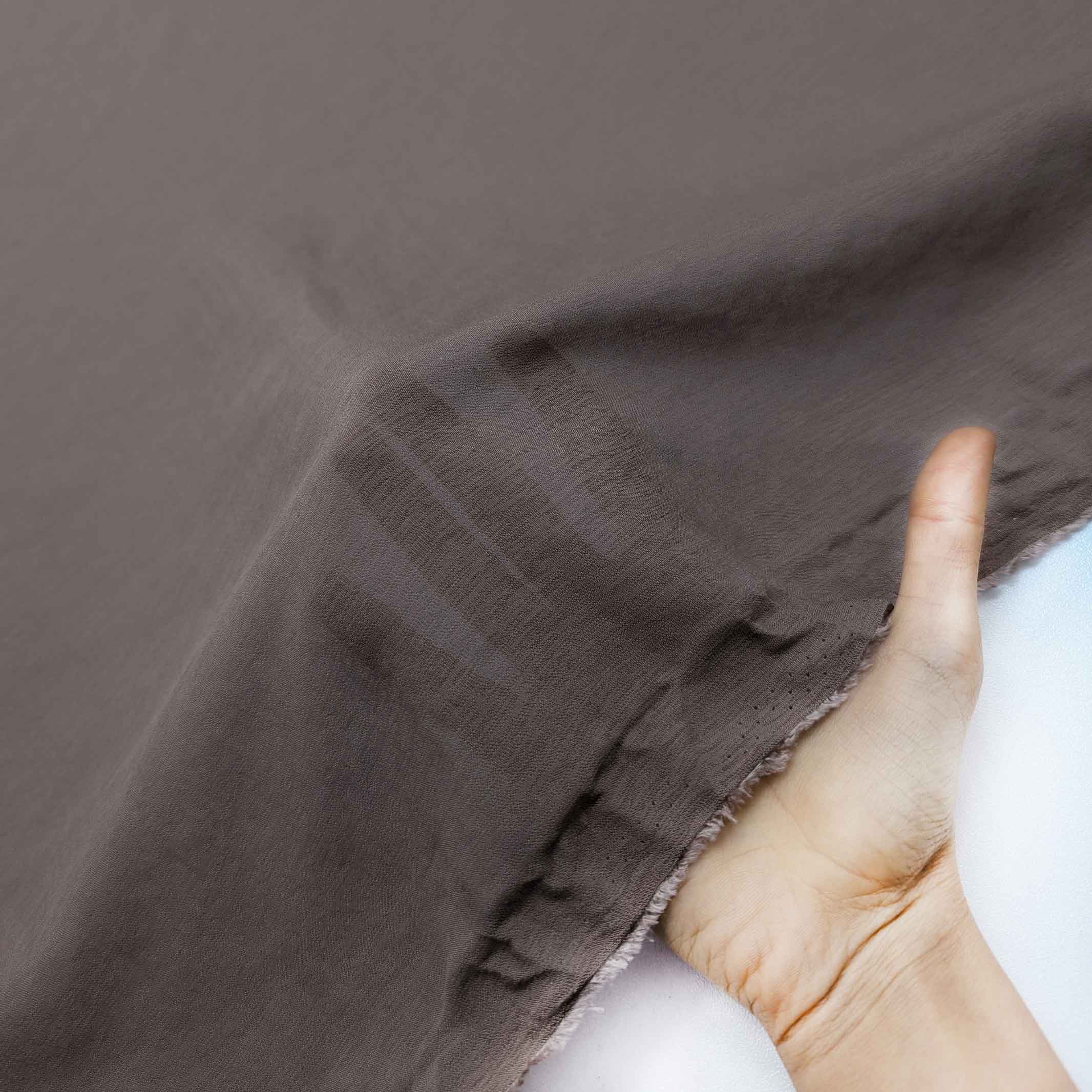 پارچه لینن شیشه ای رنگ کالباسی کبود 