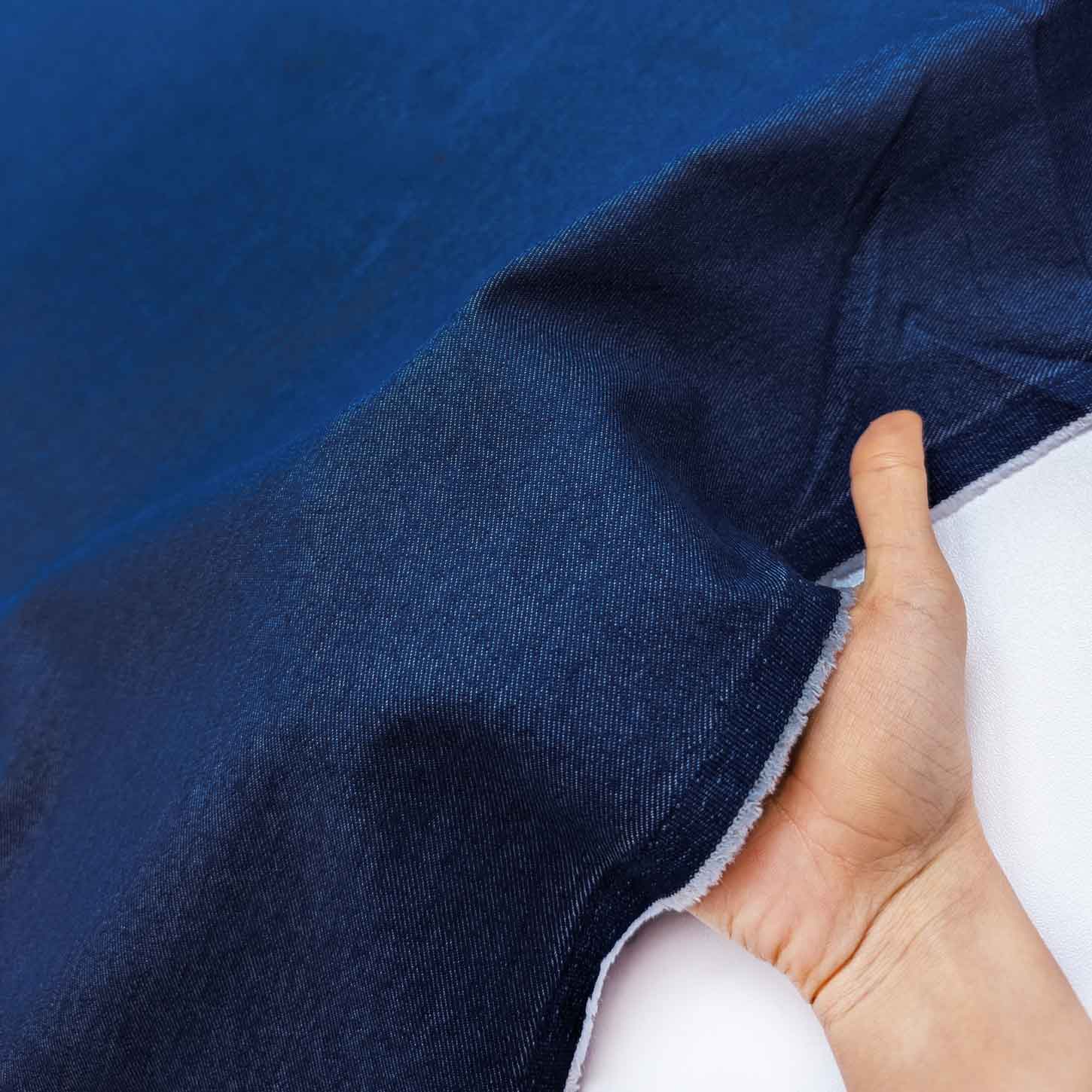 پارچه جین کش رنگ آبی جین 272 