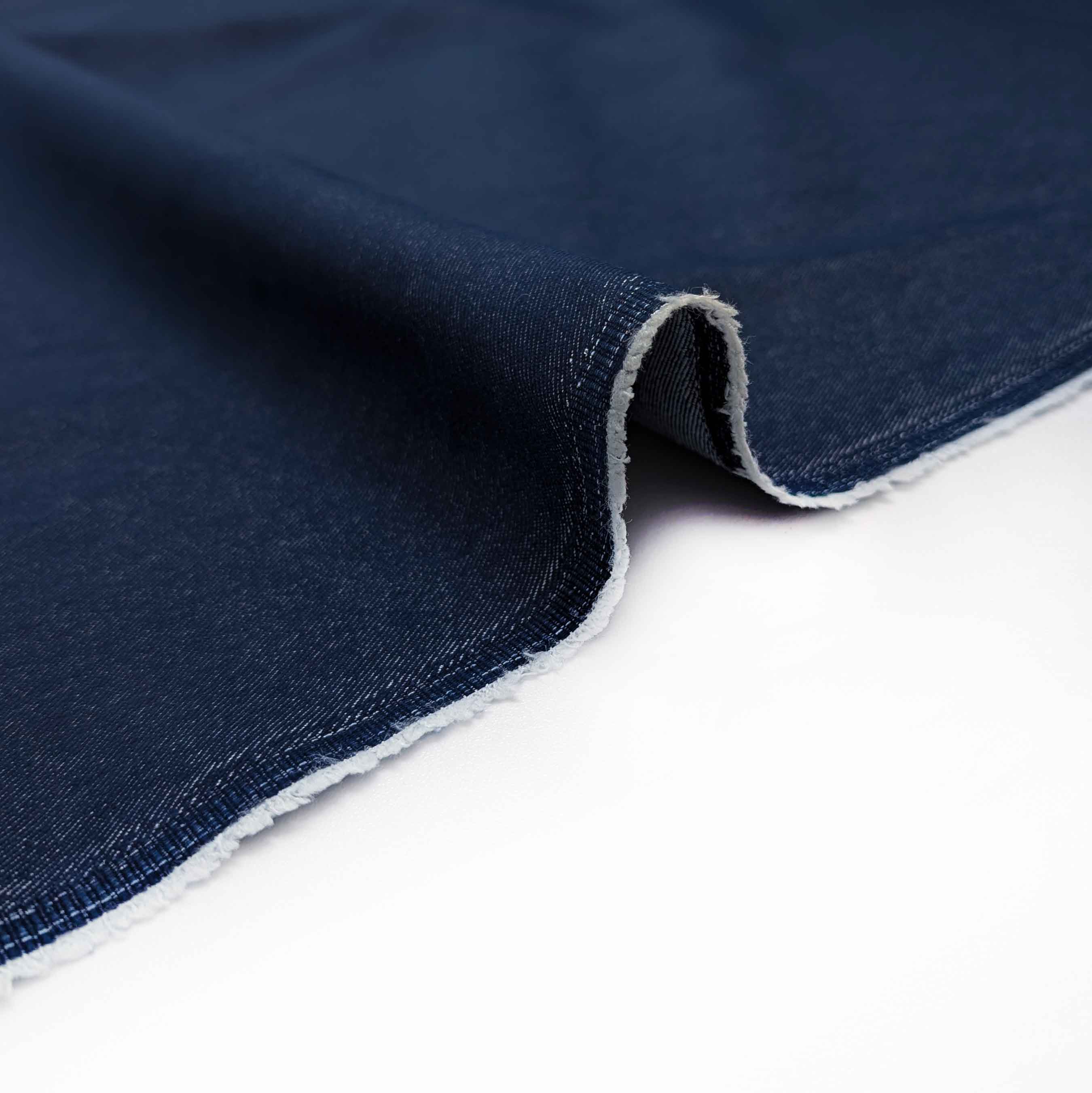 پارچه جین کش رنگ سرمه ای 258 