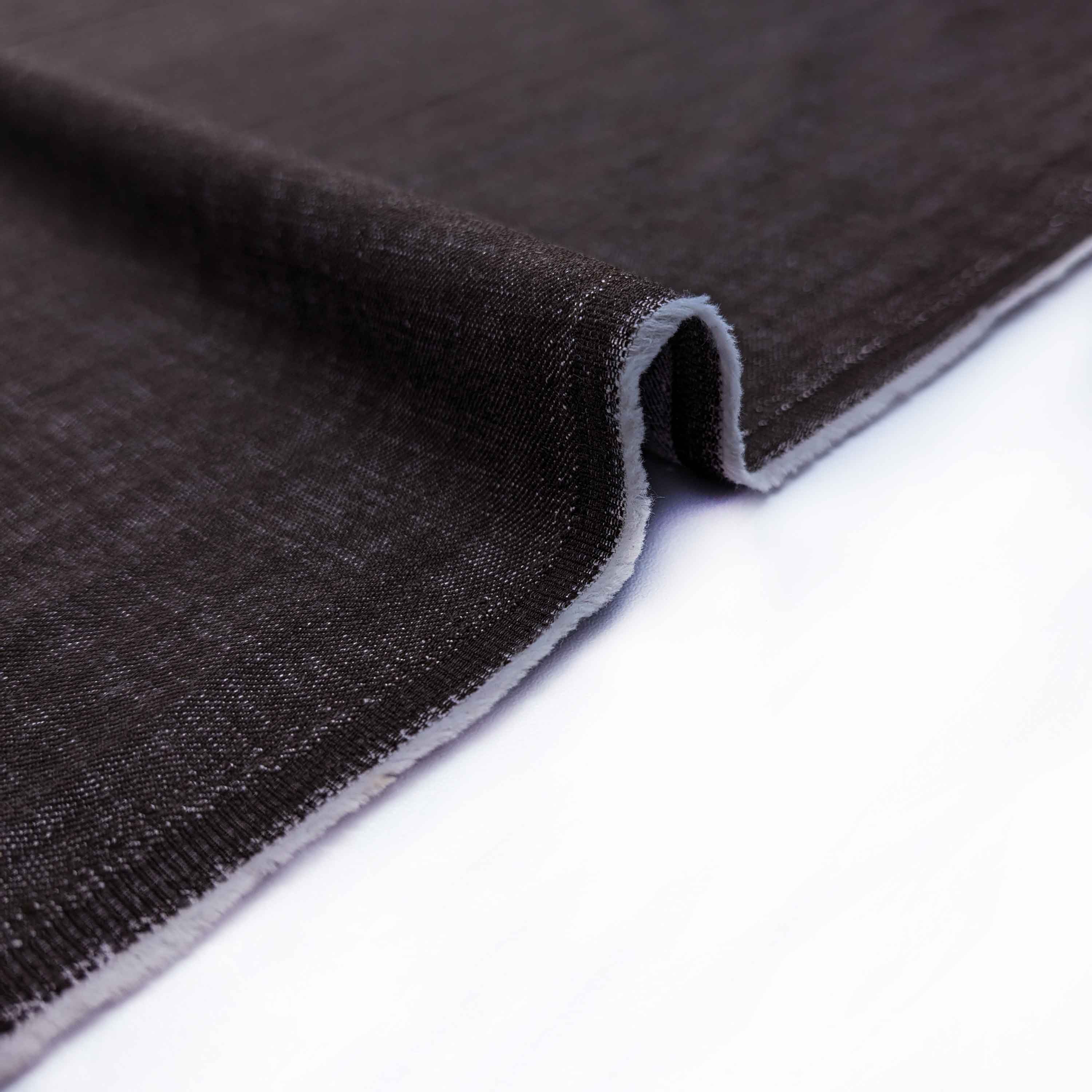 پارچه جین زارا رنگ شکلاتی 