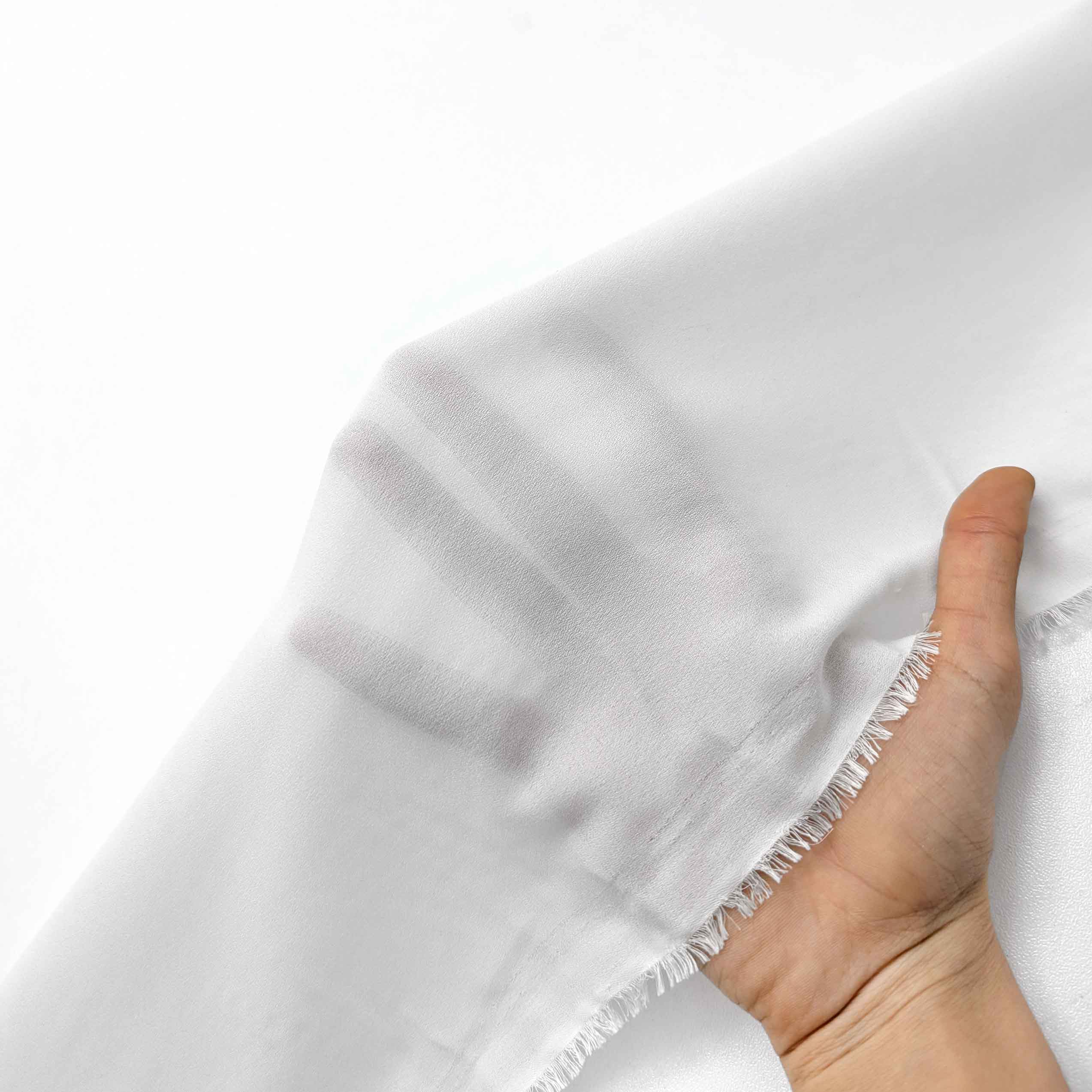 پارچه کرپ حریر ساده رنگ آفوایت 