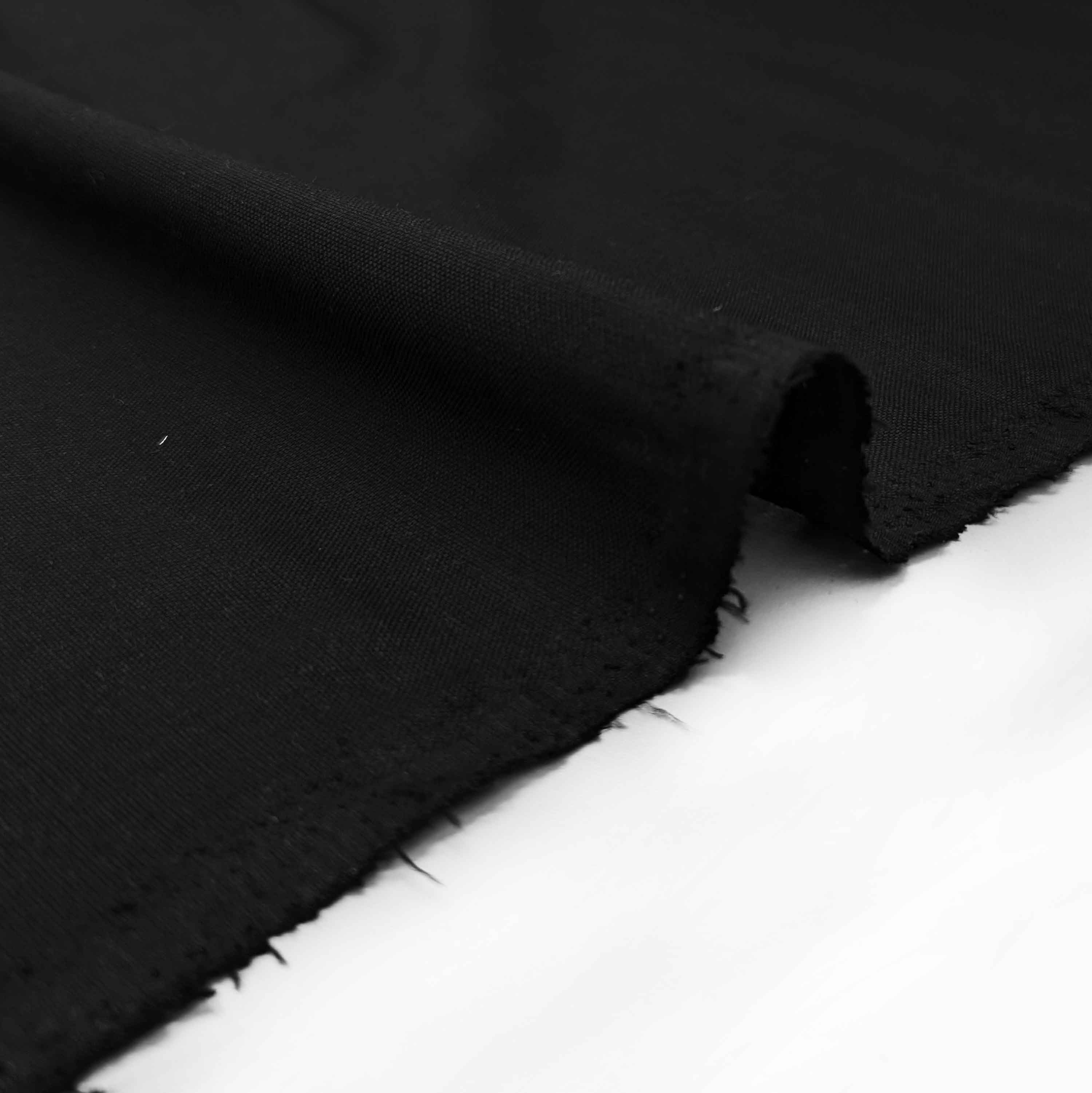 پارچه لینن کاغذی رنگ مشکی 