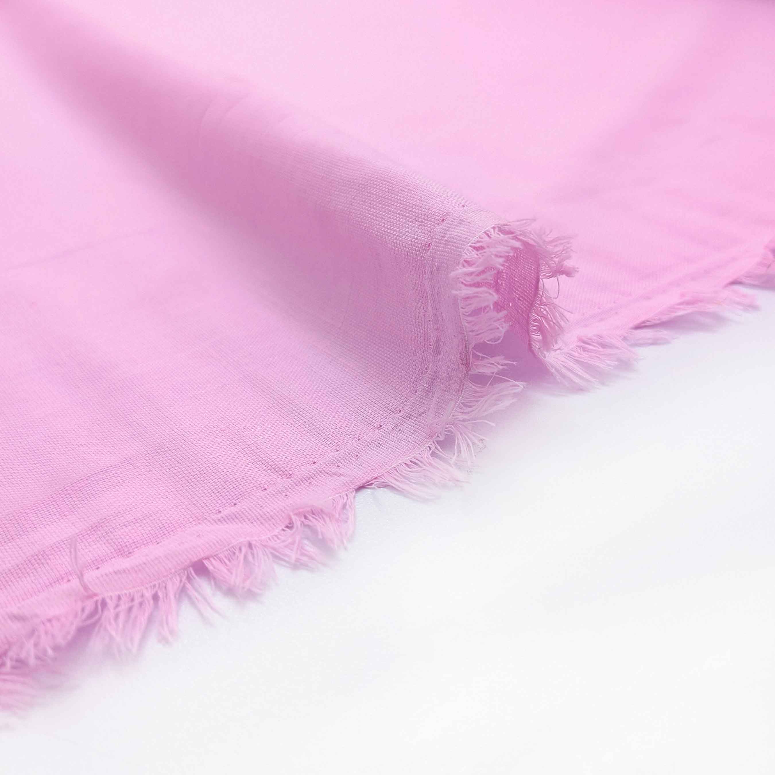 پارچه لینن کاغذی رنگ بیبی پینک 