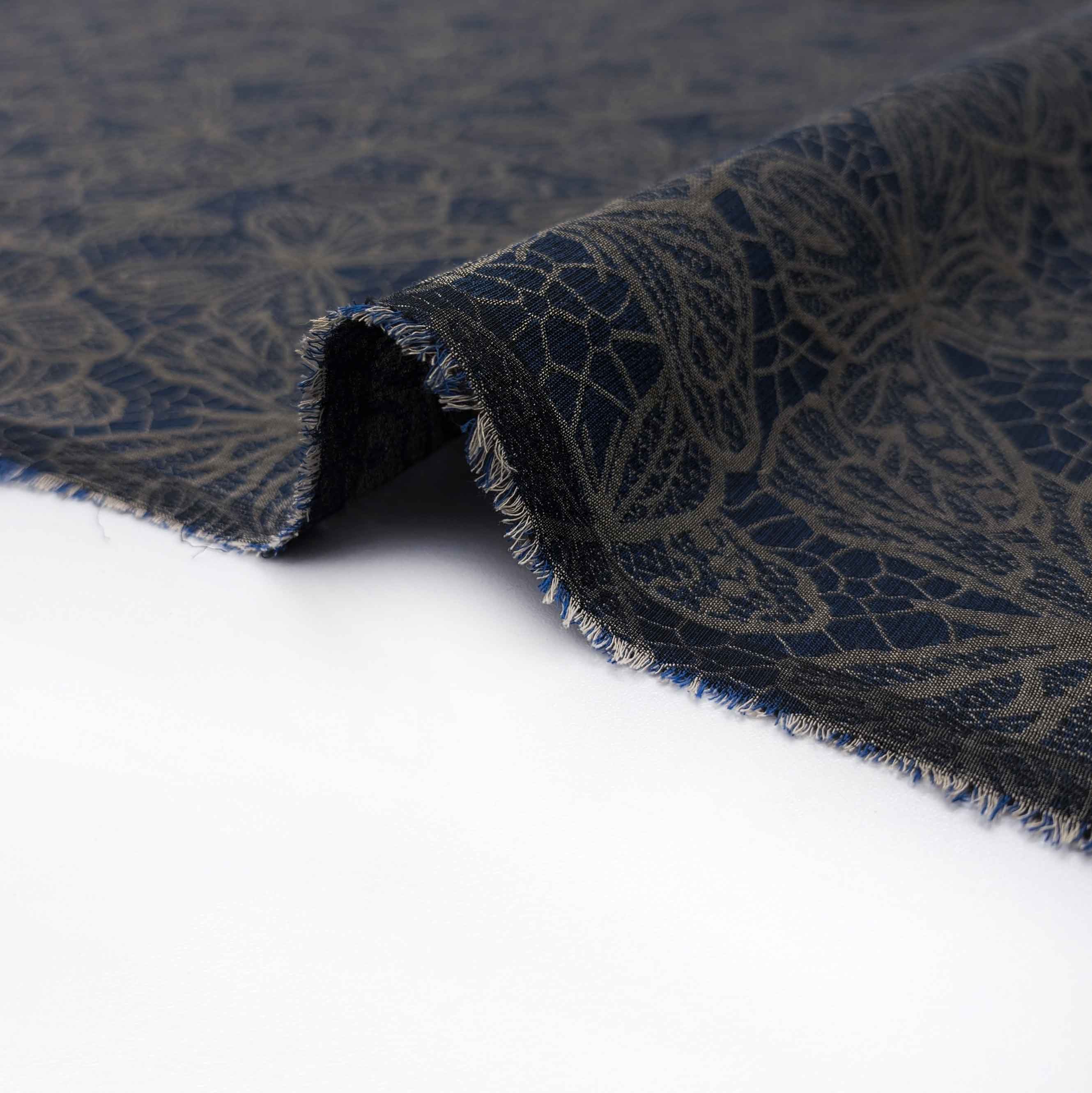 پارچه ژاکارد کتان 242 رنگ 1 